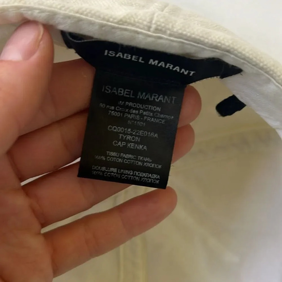 Isabel Marant Tyrony Cap - Picture 6 of 9